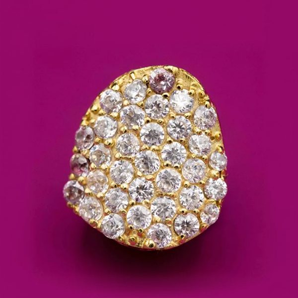 Moissanite Single in 10K Gold