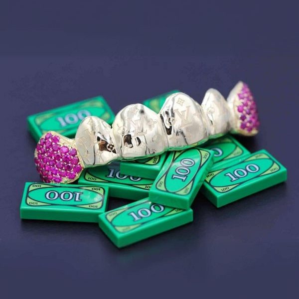 Premium: 14K Laser Printed with Rubies